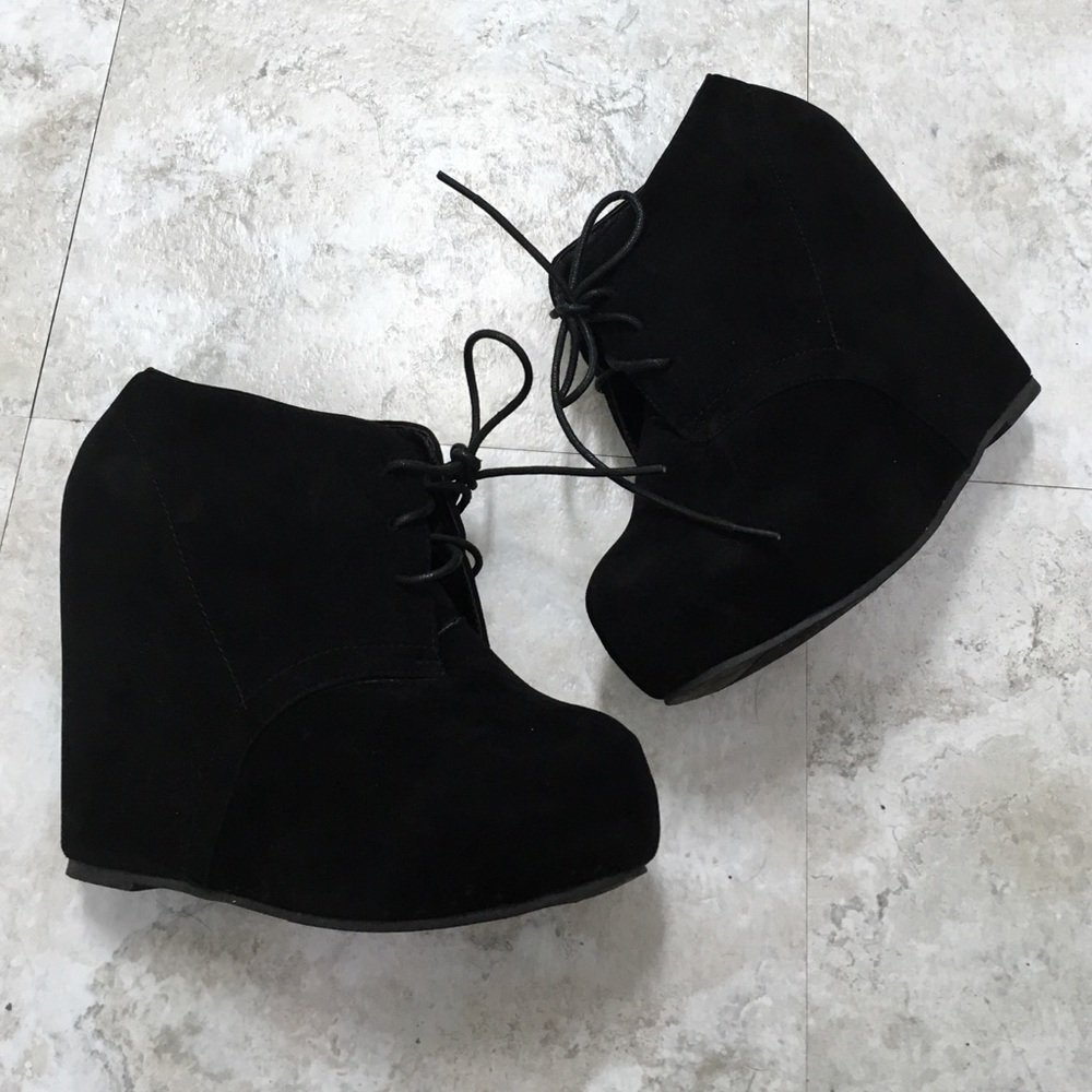 Black booties